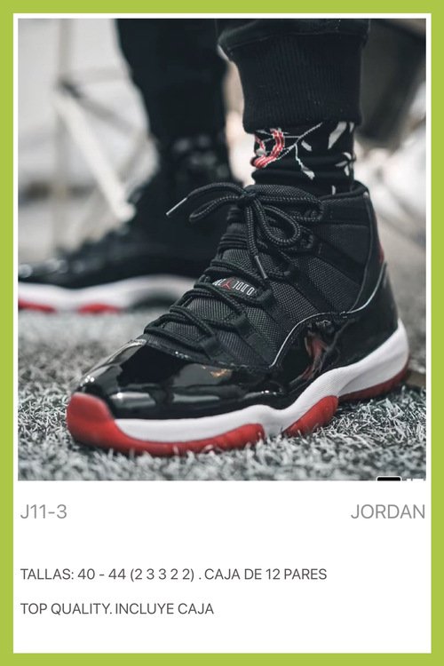 JORDAN J11-Zapato