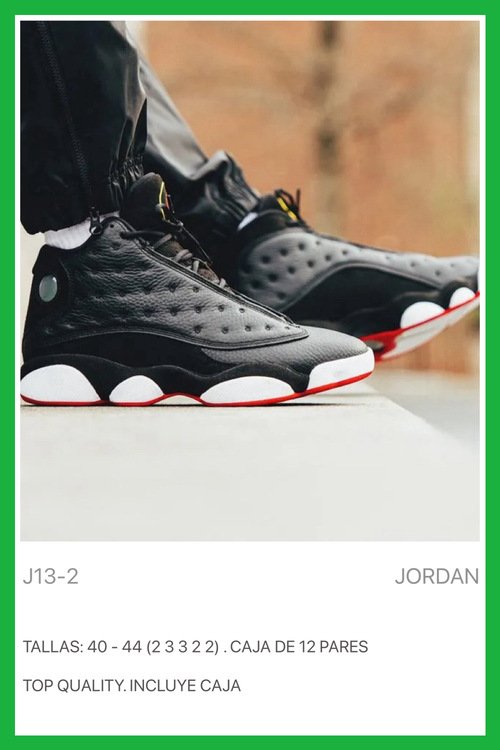 JORDAN 13-Zapato