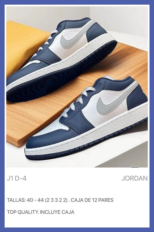 JORDAN 1 D-Zapato