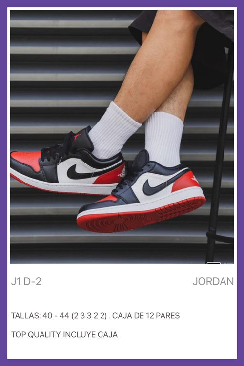 JORDAN 1 D-Zapato