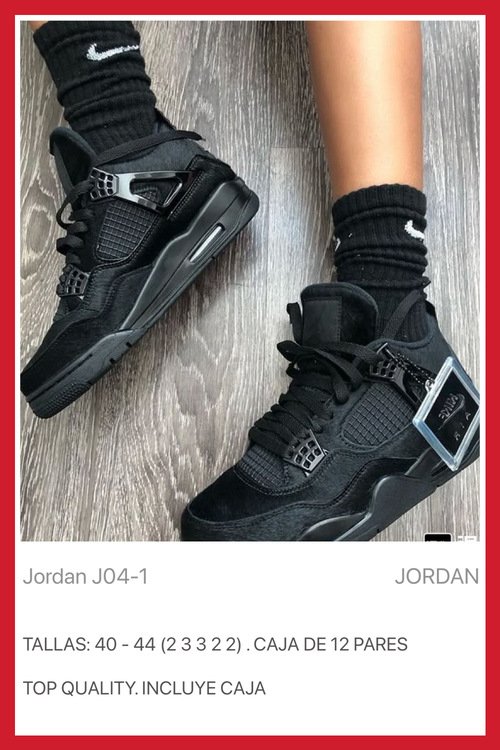 JORDAN J04-Zapato