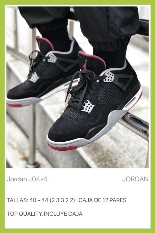 JORDAN J04-Zapato