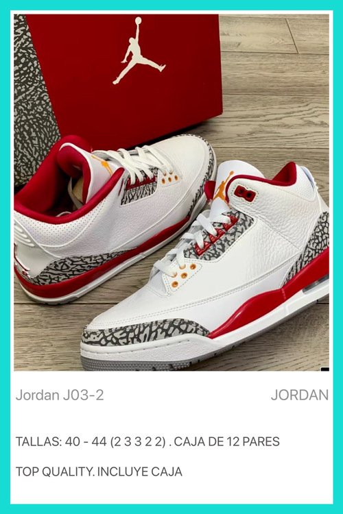 JORDAN J03-Zapato