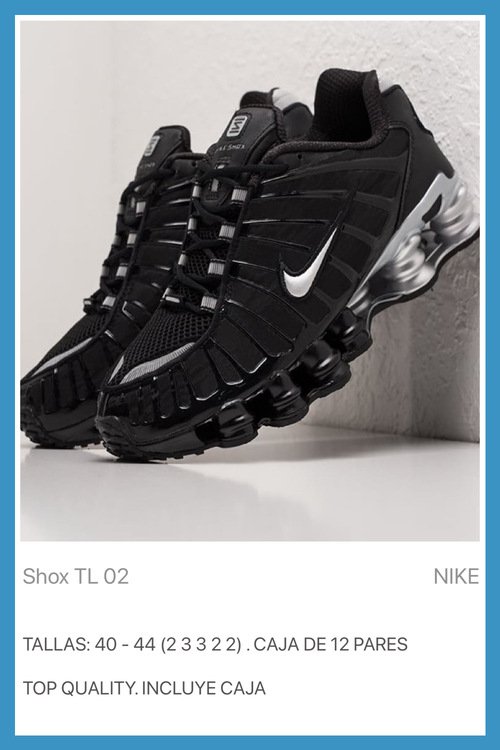 NIKE SHOX TL-Zapato
