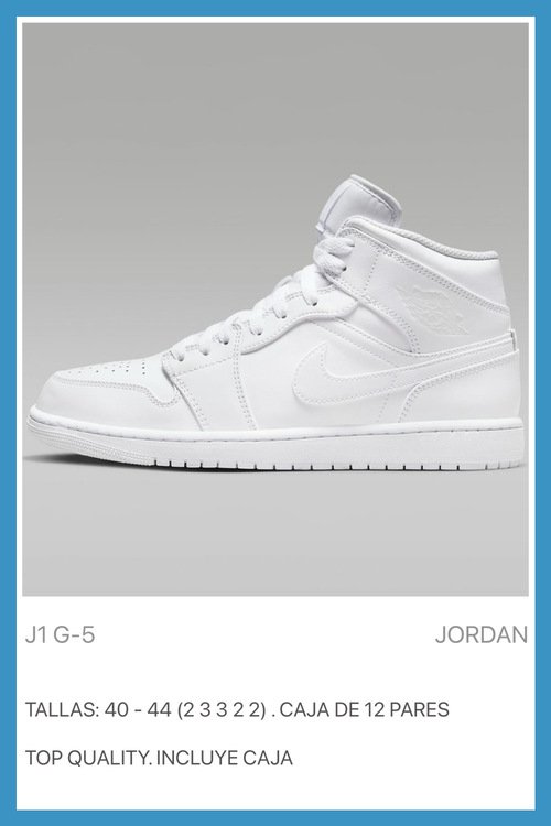 JORDAN J1 G-Zapato