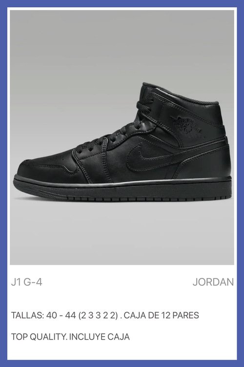 JORDAN J1 G-Zapato